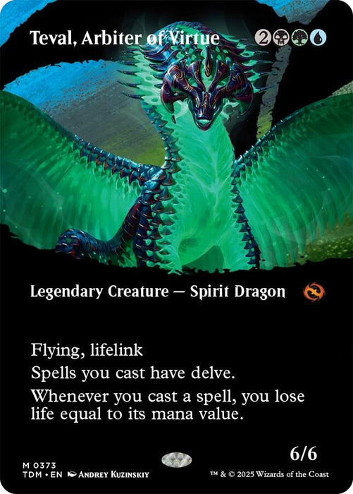 Teval, Arbiter of Virtue (Borderless)