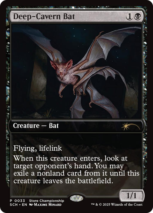 Deep-Cavern Bat
