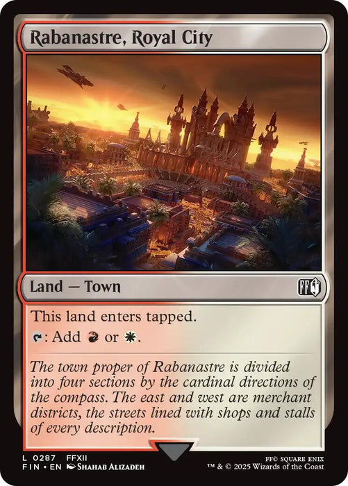 Rabanastre, Royal City