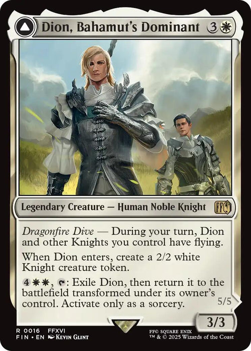 Dion, Bahamut's Dominant