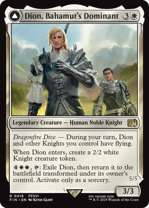 Dion, Bahamut's Dominant