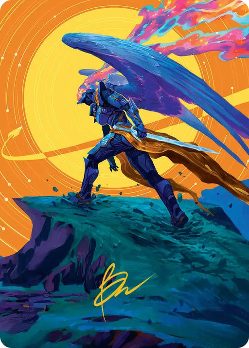 Astelli Reclaimer Art Card (Gold-Stamped Signature)