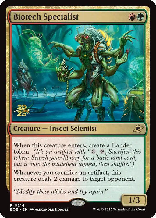 Biotech Specialist