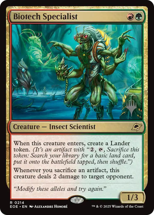 Biotech Specialist