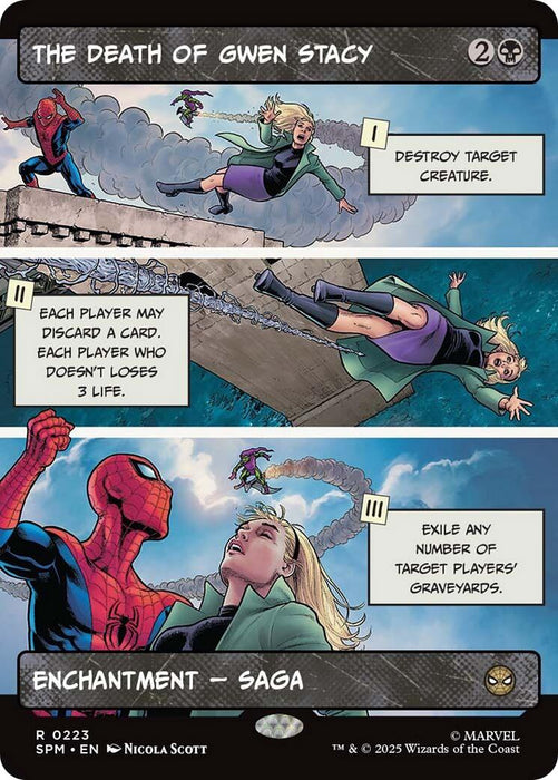 The Death of Gwen Stacy (Borderless)