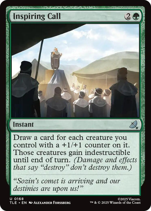 Inspiring Call