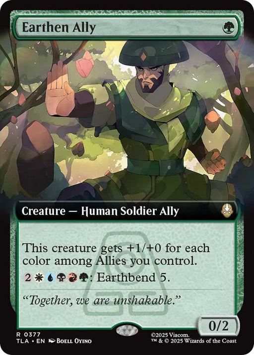 Earthen Ally (Extended Art)