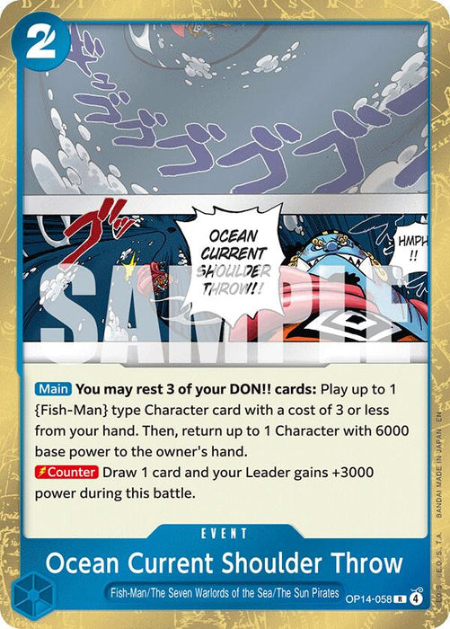 Ocean Current Shoulder Throw