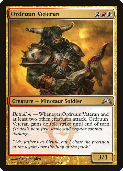 Ordruun Veteran [GTC - 184]