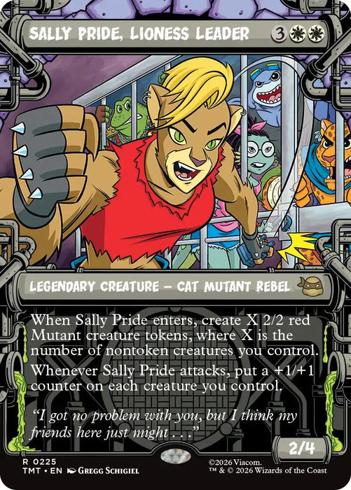 Sally Pride, Lioness Leader (Showcase)