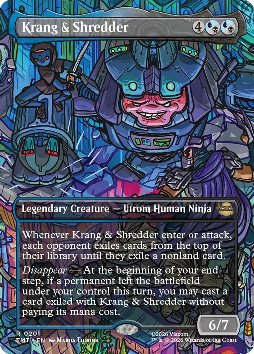 Krang & Shredder (Borderless)