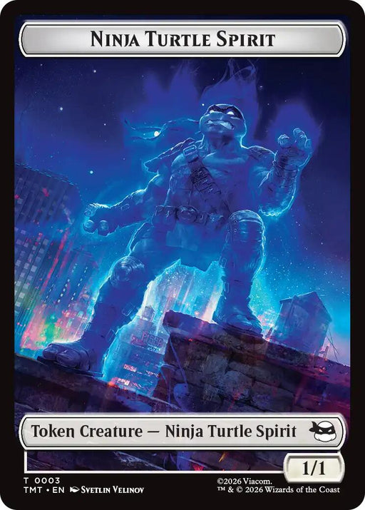 Ninja Turtle Spirit // Food Double-Sided Token