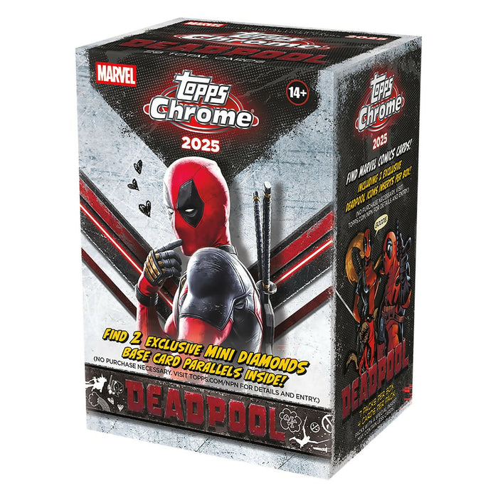 2025 Topps Chrome Deadpool blaster
