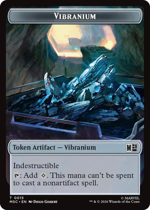 Beast // Vibranium Double-Sided Token (Back)