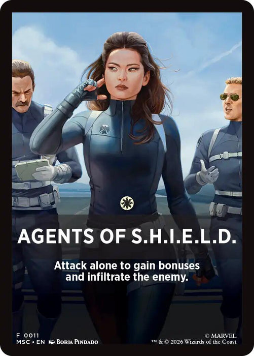 Agents of S.H.I.E.L.D. Theme Card