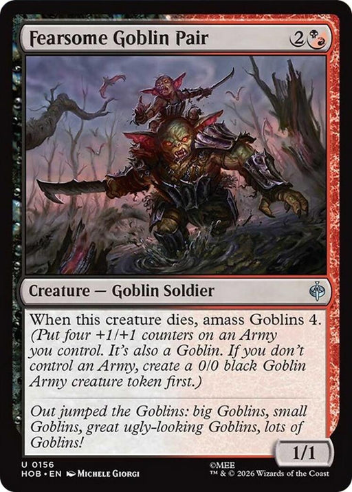 Fearsome Goblin Pair