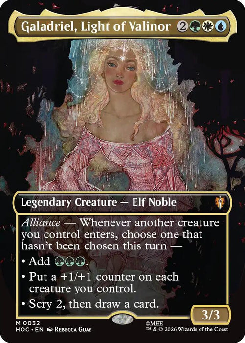 Galadriel, Light of Valinor (Borderless)