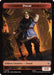 Human Soldier // Dwarf Double-Sided Token (Back)