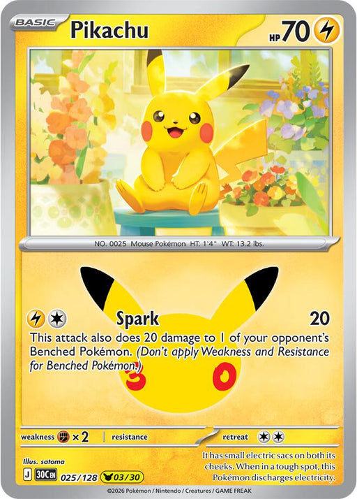 Pikachu - 025/128