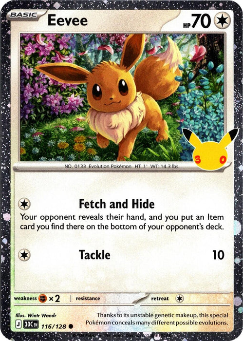 Eevee - 116/128 (30th Celebration)