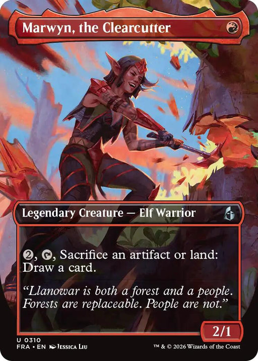 Marwyn, the Clearcutter (Borderless)
