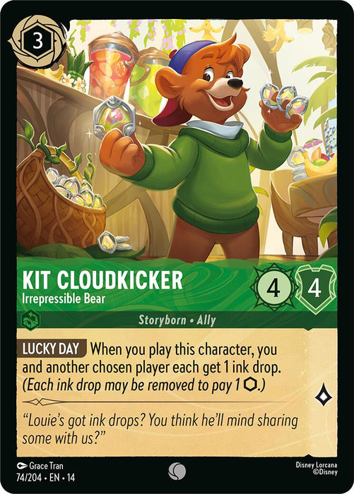 Kit Cloudkicker - Irrepressible Bear