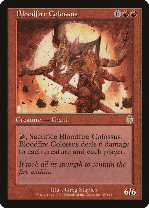 Bloodfire Colossus [APC - 55]