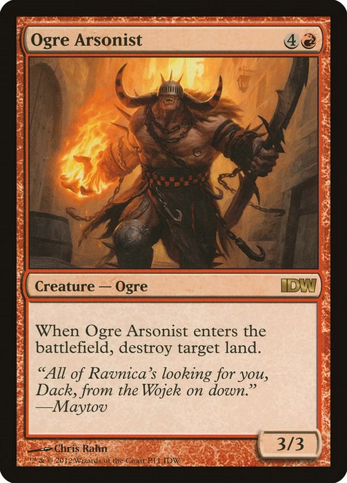 Ogre Arsonist (IDW Comics 2013)