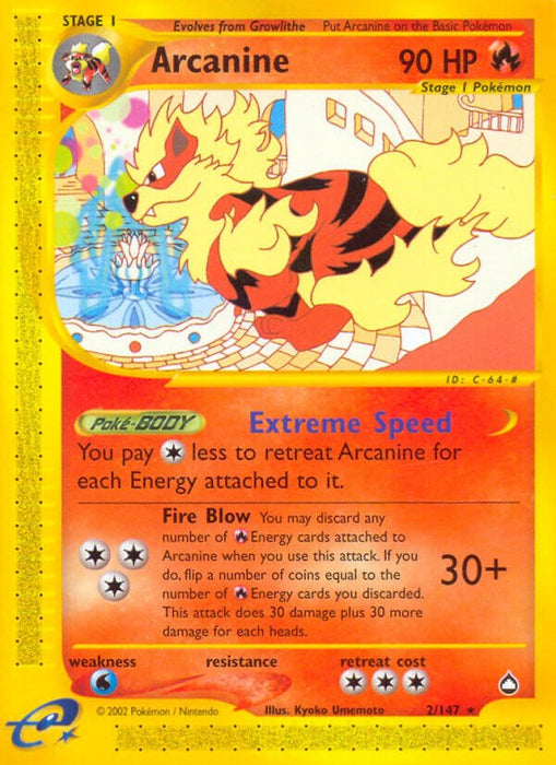 Arcanine [AQ - 002/147]