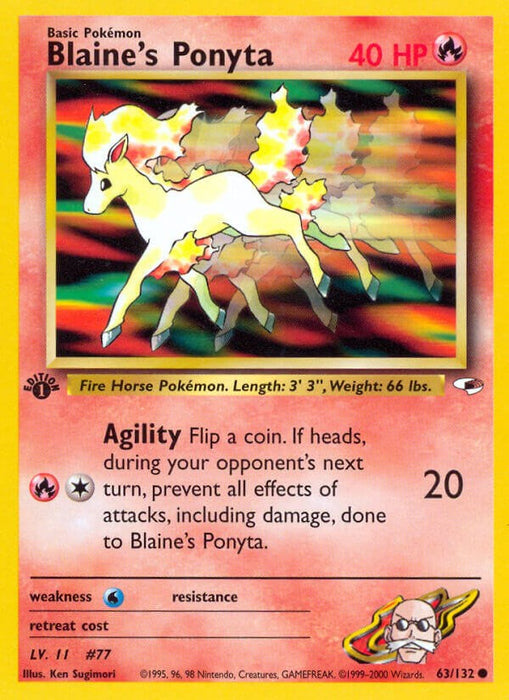 Blaine's Ponyta [G1 - 063/132]