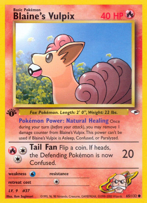 Blaine's Vulpix [G1 - 065/132]