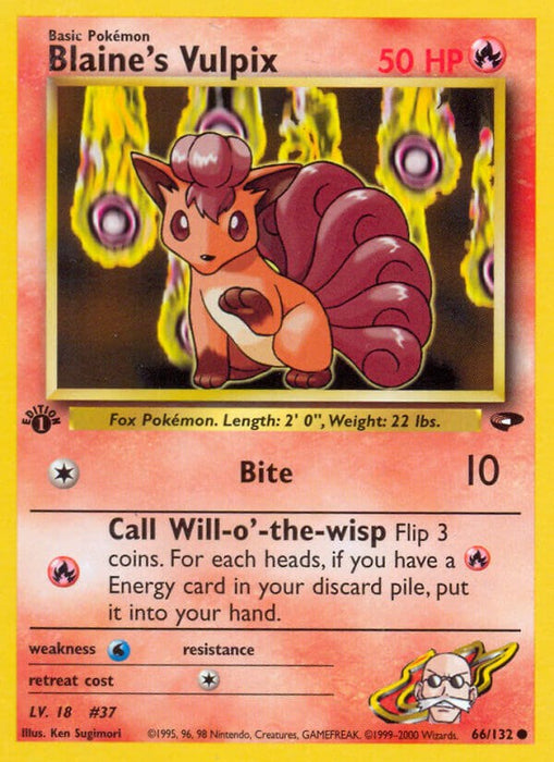 Blaine's Vulpix [G2 - 066/132]