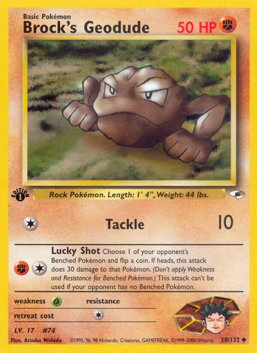 Brock's Geodude (38) [G1 - 038/132]