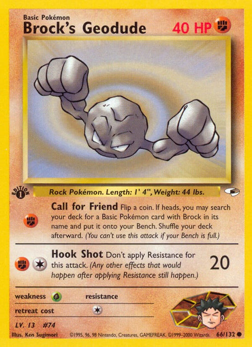 Brock's Geodude (66) [G1 - 066/132]