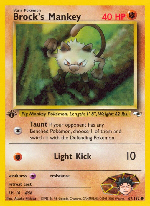 Brock's Mankey (67) [G1 - 067/132]