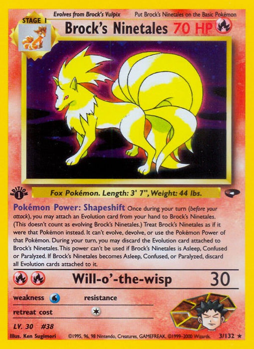 Brock's Ninetales [G2 - 003/132]