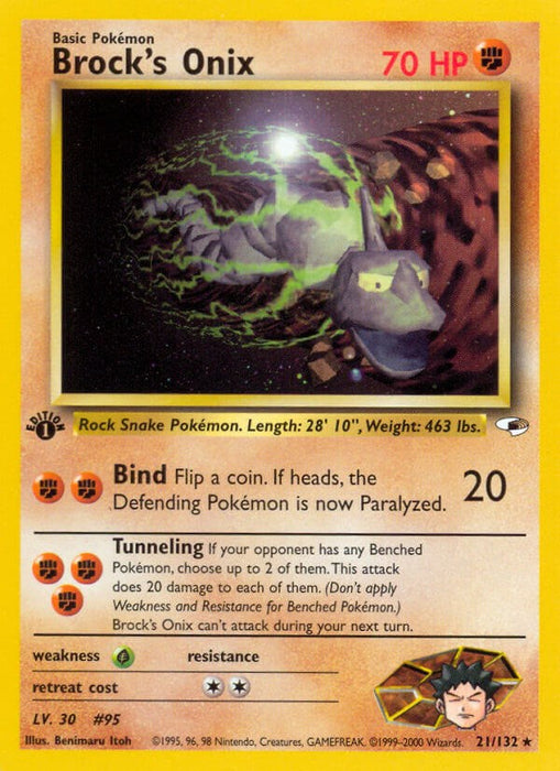 Brock's Onix (21) [G1 - 021/132]