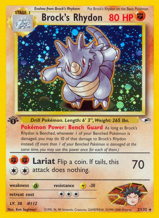 Brock's Rhydon [G1 - 002/132]