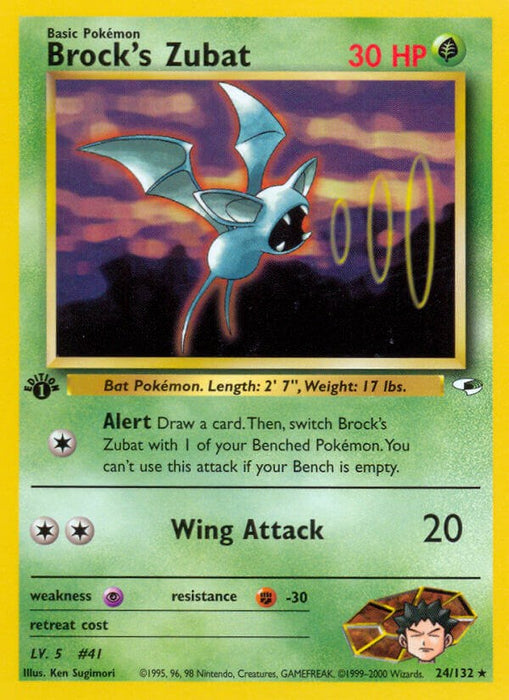 Brock's Zubat (24) [G1 - 024/132]