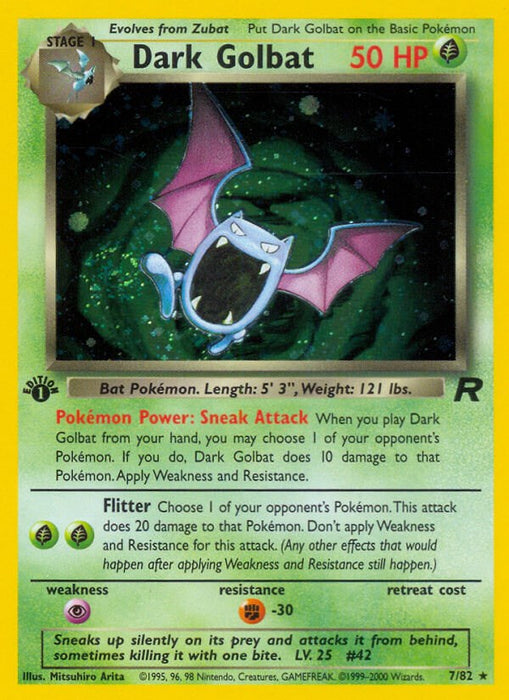 Dark Golbat (7) [TR - 07/82]