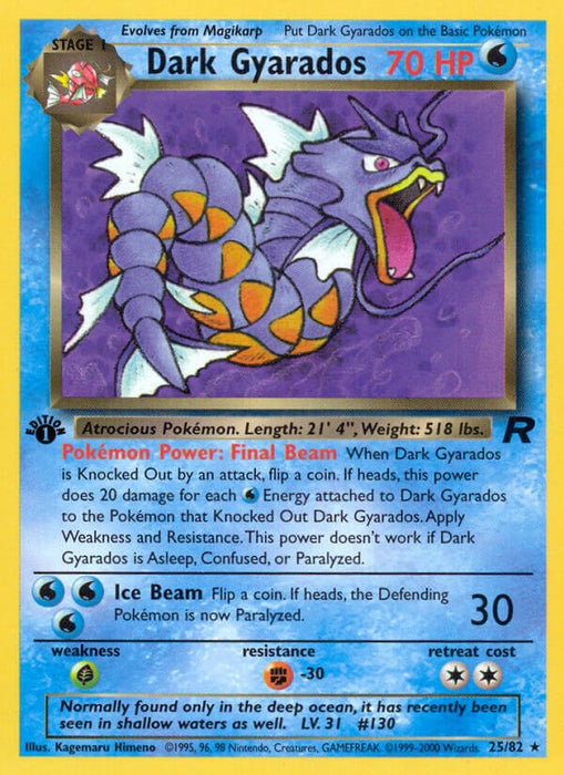 Dark Gyarados (25) [TR - 25/82]