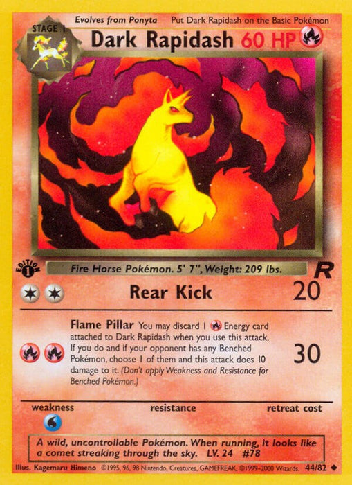 Dark Rapidash [TR - 44/82]