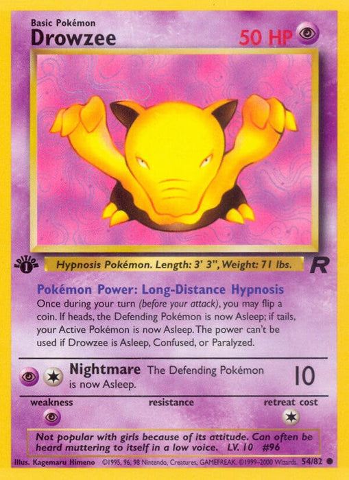 Drowzee [TR - 54/82]