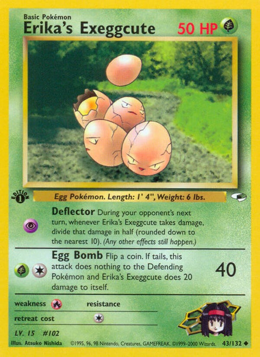 Erika's Exeggcute (43) [G1 - 043/132]