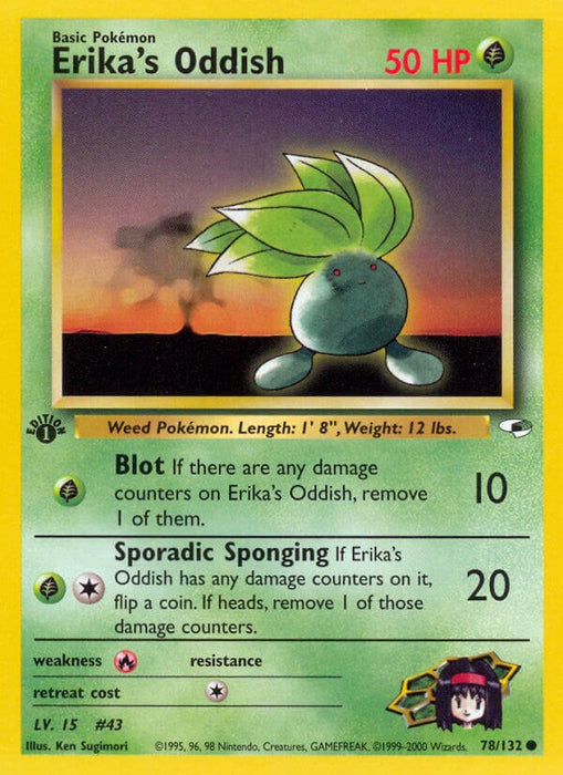 Erika's Oddish (78) [G1 - 078/132]