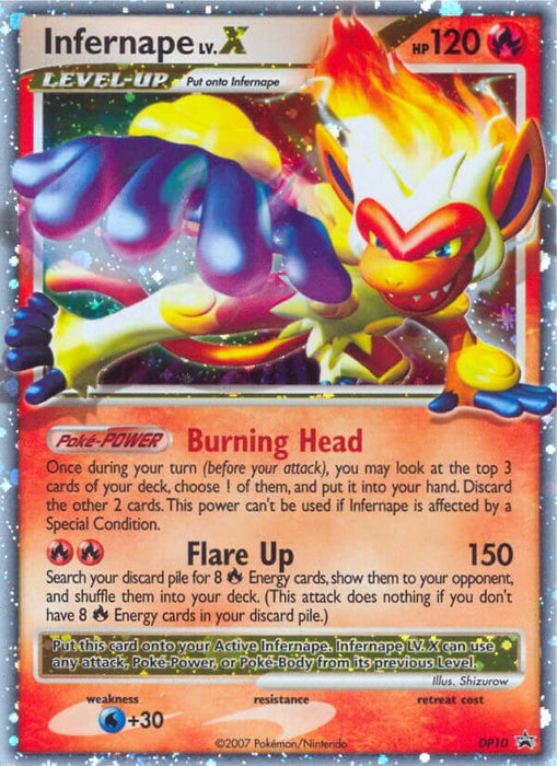 Infernape LV.X - DP10 [PR - DP10]