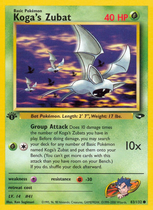 Koga's Zubat [G2 - 083/132]