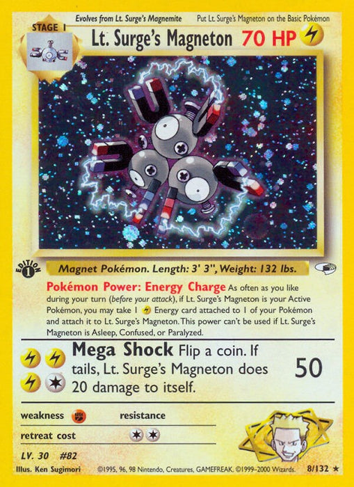 Lt. Surge's Magneton [G1 - 008/132]