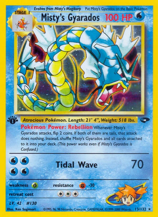 Misty's Gyarados [G2 - 013/132]