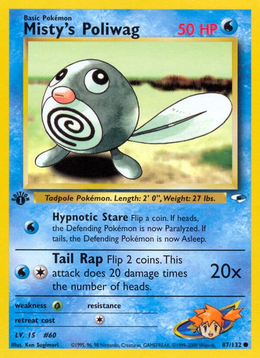 Misty's Poliwag [G1 - 087/132]